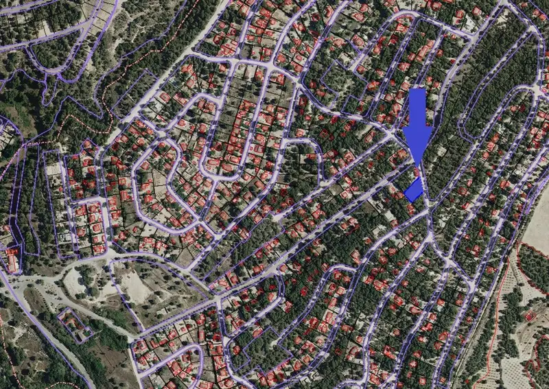Venta Parcela Urbanizable 1230m² Tibi Alicante