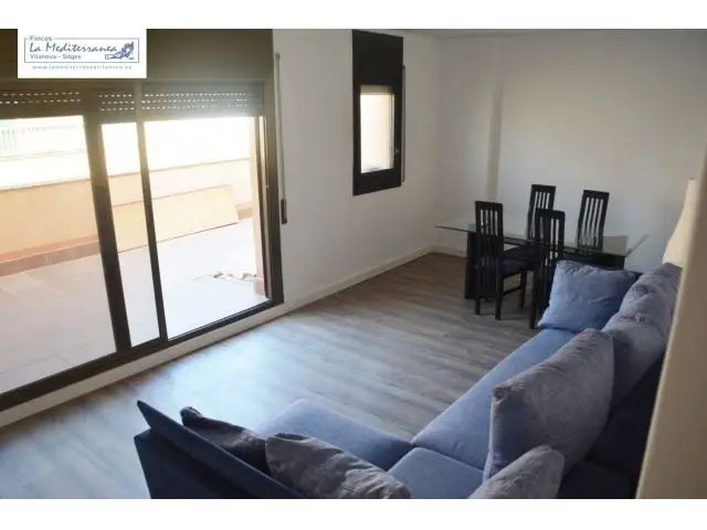 Atico en Vilanova i la Geltru con Terraza y Ascensor Alquiler Vacacional