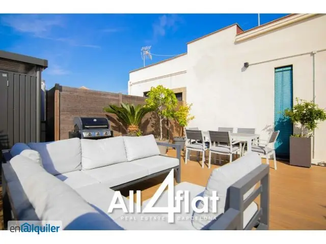 Alquiler Loft Terraza Barri Gotico 126m2 2 habitaciones