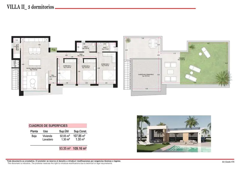 Chalet en Venta Alhama de Murcia 3 Dormitorios Piscina Opcional