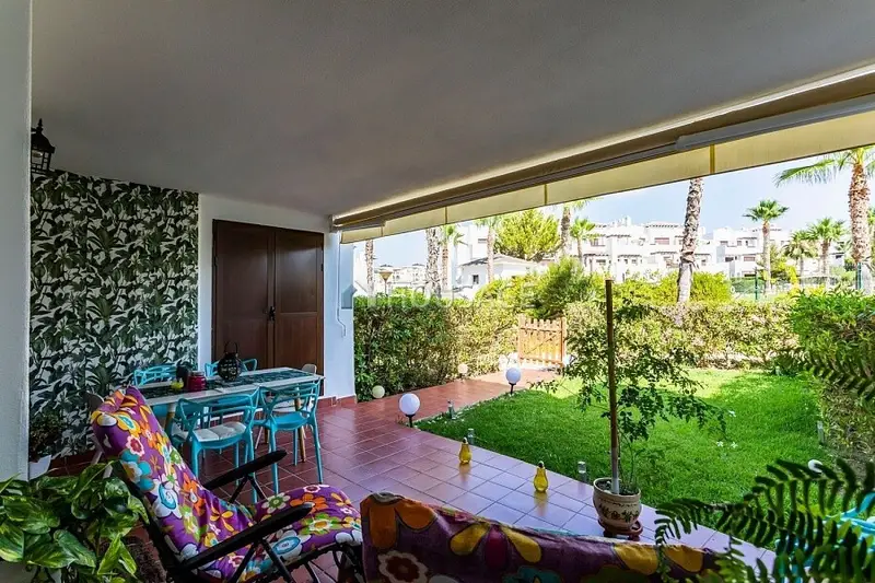 Apartamento en Vera Playa Pueblo Salinas 2 dormitorios Jardin Privado