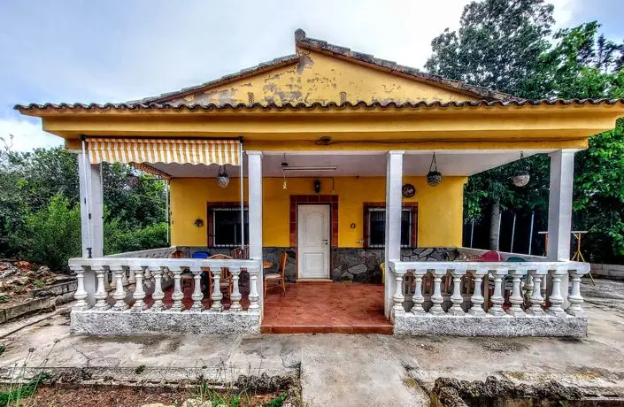 Villa 3 Dormitorios Montserrat Piscina Paellero
