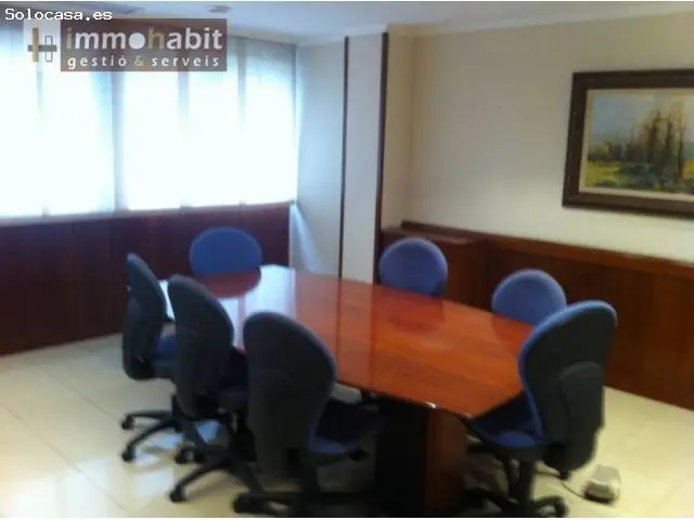 Oficina 300m2 Rambla Ferran Equipada Venta