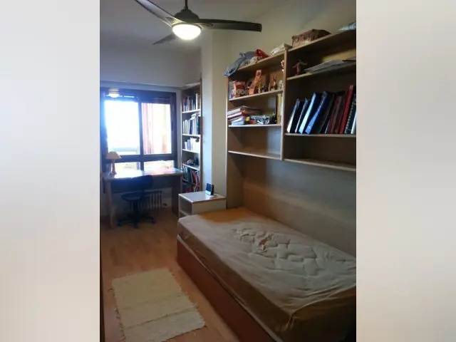Habitacion Alquiler Madrid Centro Jardin Internet Lavanderia