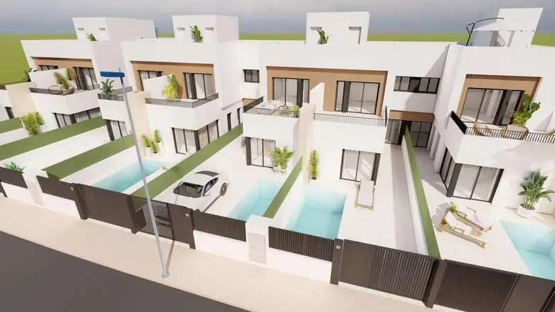Villa de Lujo en San Blas Murcia: Piscina Privada y Vistas al Mar