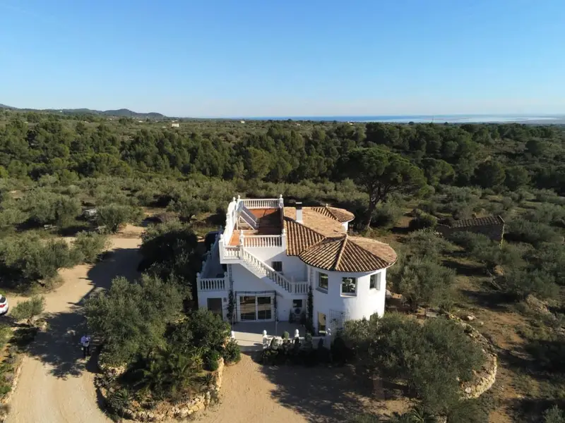 Finca Rustica con Vistas al Mar en Camarles Tarragona