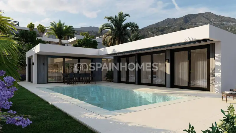 Casas Unifamiliares en Mijas con Jardin y Diseño Personalizable