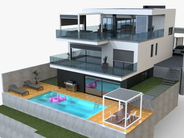 Casa Villa 6 Dormitorios Marbella Nueva Construccion Vistas al Mar