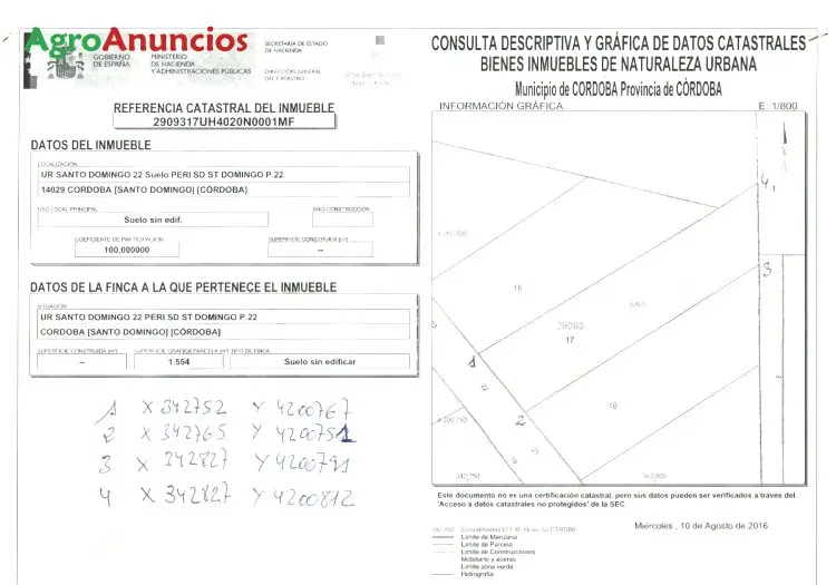 Venta  de Finca de recreo en Córdoba