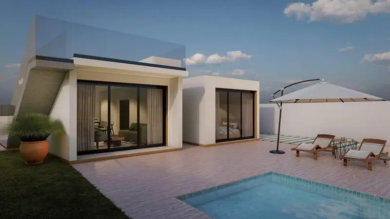 Villa de Lujo en Fortuna Murcia Estilo Ibicenco