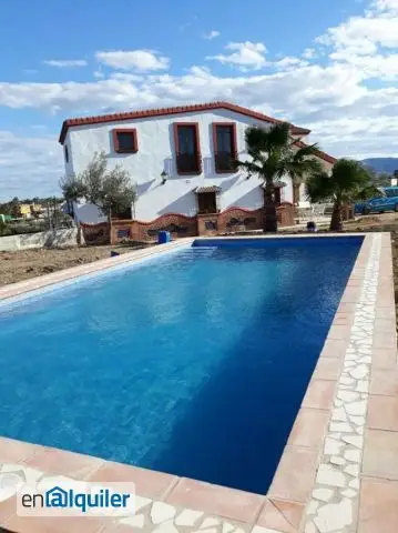Alquiler Villa Cártama Piscina Trastero Jardín