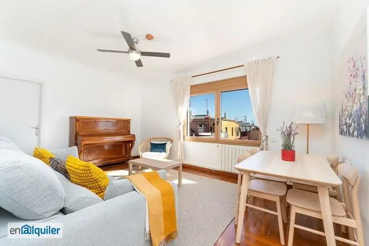 Atico en Alquiler Eixample Izquierdo Barcelona 120m2 4 habitaciones