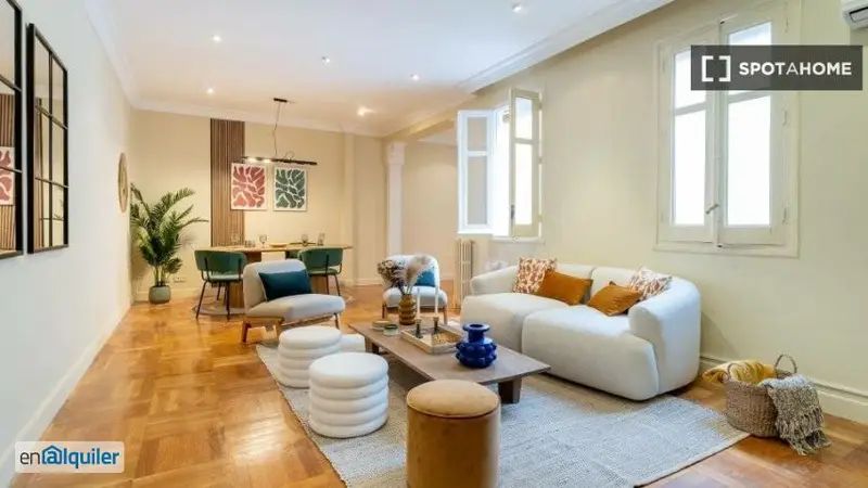 Apartamento Amueblado Salamanca Madrid 3 Dormitorios 2 Baños