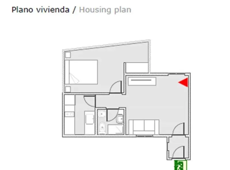 Apartamento 1 Dormitorio Madrid