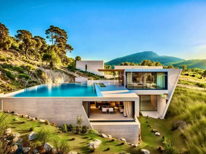 Venta Solar de Lujo en Sitges con Proyecto de Vivienda Moderna