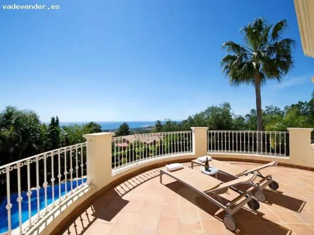 Villa en Sierra Blanca Marbella con Vistas al Mar