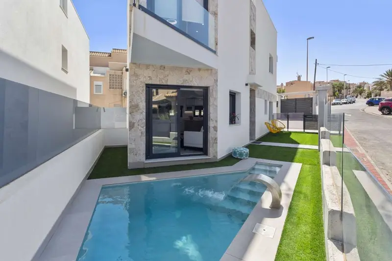 Casa Villa 3 Dormitorios Costa Blanca Lujo Piscina Jacuzzi