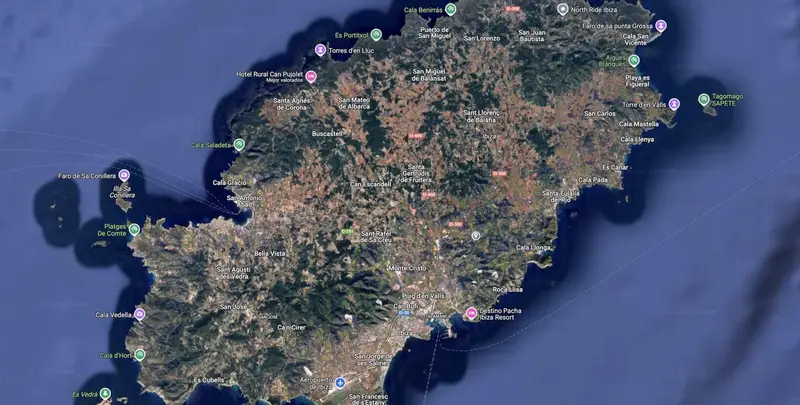 Solar de Lujo en Venta en Jesus Ibiza