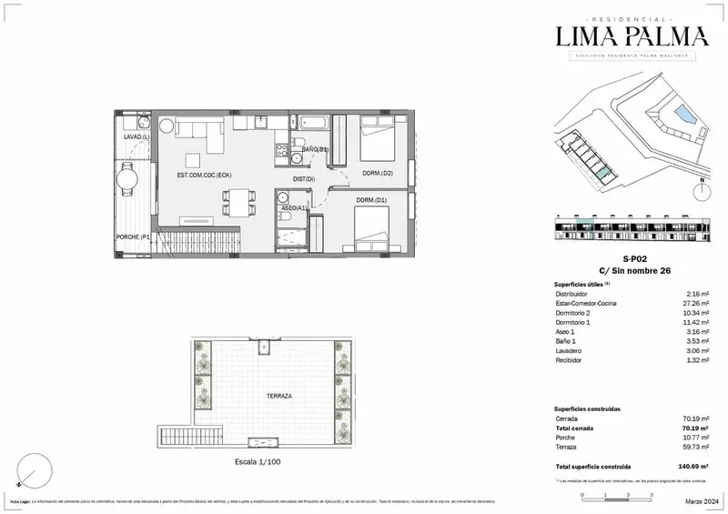 Atico en venta cerca del Aeropuerto de Palma