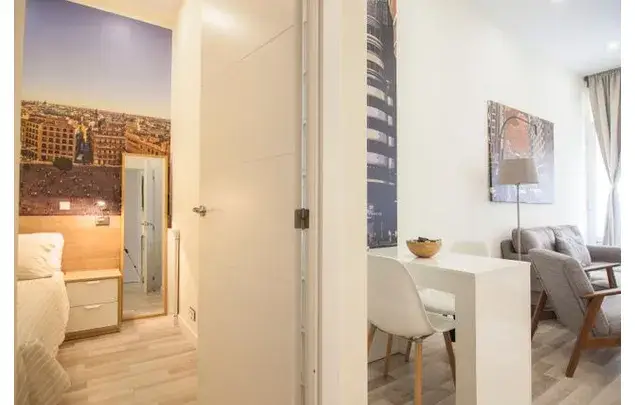 Estudio Amueblado Centro Madrid 40m2 Disponible Mayo