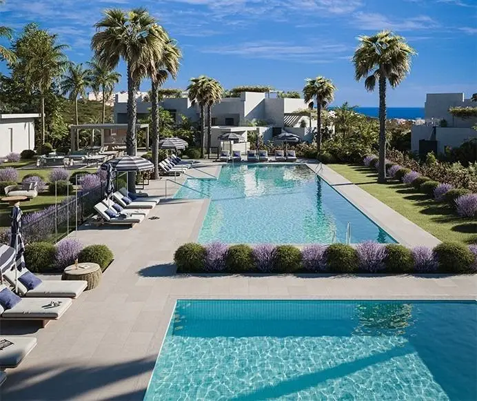 Apartamentos de nueva construcción en venta en Doña Julia Golf, Casares Costa