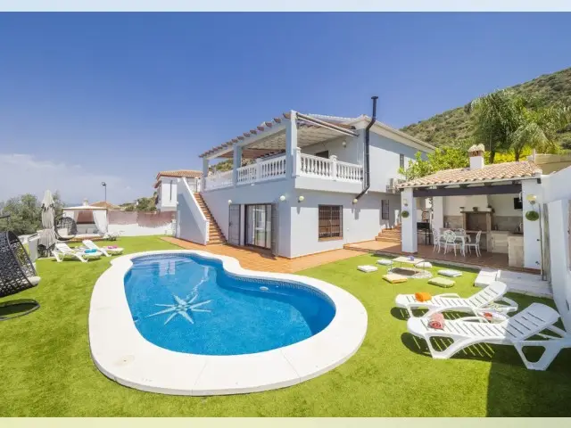 Casa Rural Coín 10 Personas Piscina Jacuzzi Wifi