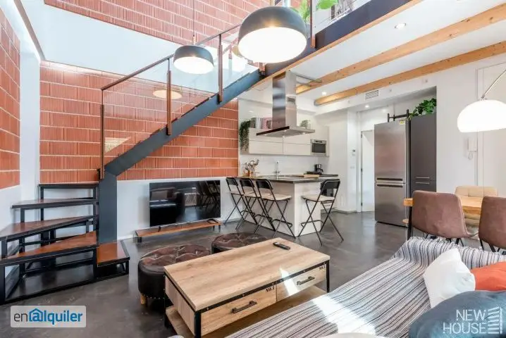 Loft en Playa Muchavista con Terraza y 2 Habitaciones