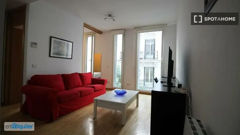 Estudio Amueblado en Alquiler Madrid Calle Cervantes