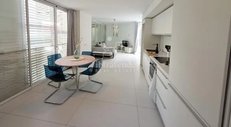 Alquiler Invierno Apartamento Marina Botafoch Ibiza 2 Dormitorios Jardin