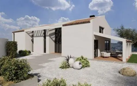 Casa en Teulada con Vistas al Mar y Viñedos