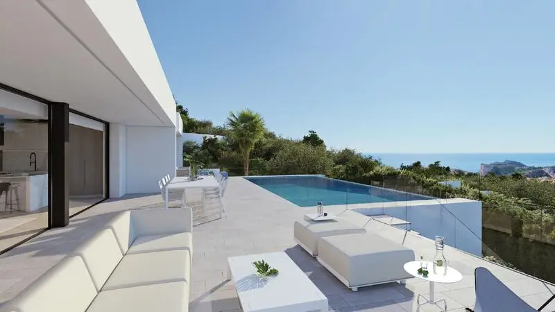 Villa de Lujo en Cumbre del Sol 3 Dormitorios 5 Baños Piscina Infinity