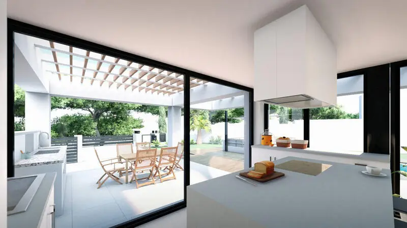 Villa de Lujo en El Chaparral 3 Dormitorios Piscina Solarium