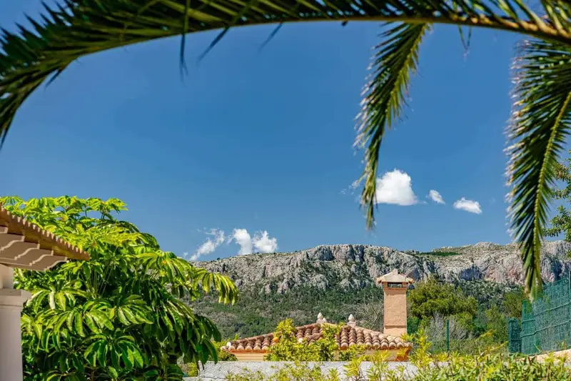 Chalet en Calpe con Vistas al Mar y Piscina