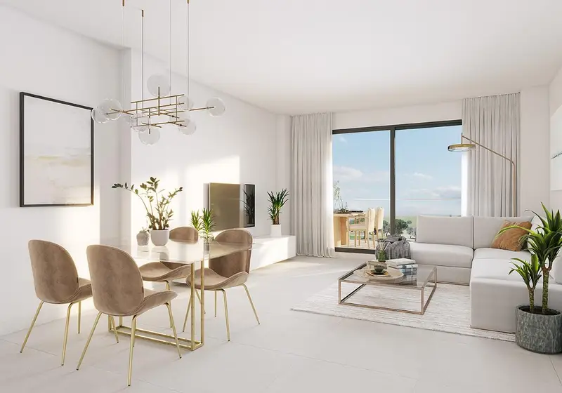 Complejo Residencial en Casares: Apartamentos de Lujo con Vistas al Golf