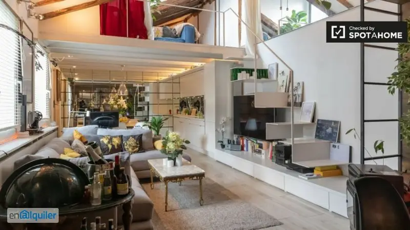 Apartamento Duplex 1 Dormitorio Justicia Alquiler