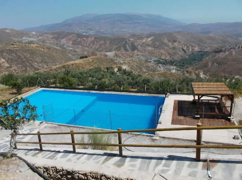 Venta Finca Ecologica con Piscina en Sierra Alpujarra
