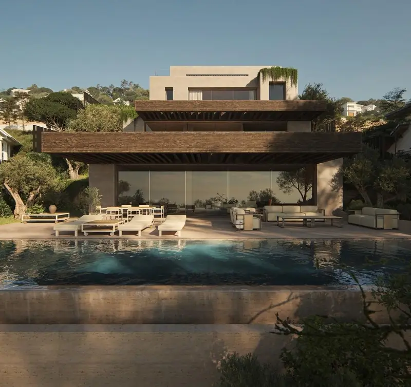 Villa Lujo Benissa Piscina Infinita Moderna