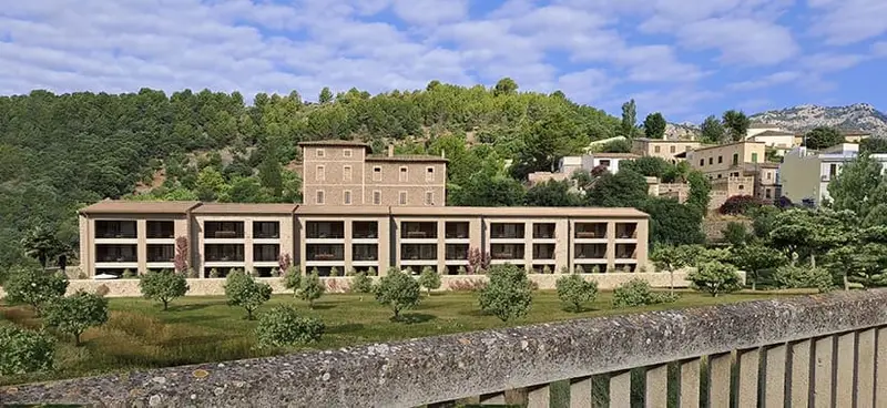 Apartamento en Venta Bunyola Mallorca Estilo Rustico Moderno