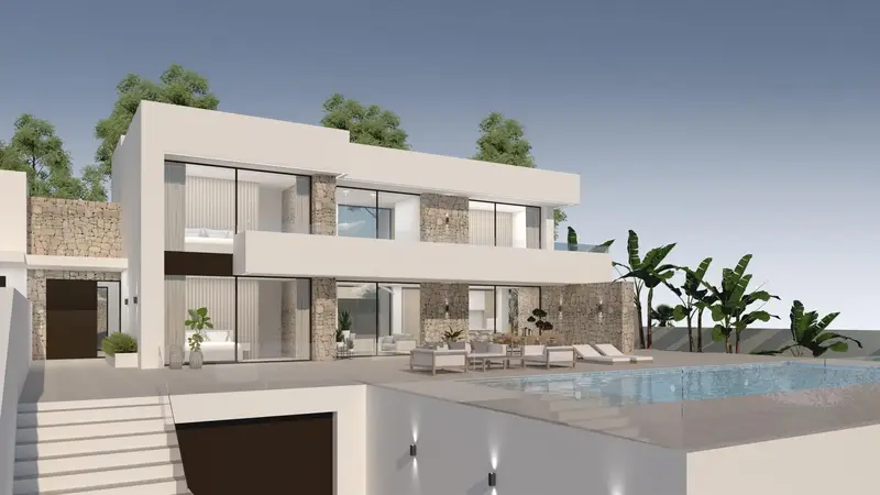 Venta Villa Lujo Andrago Moraira 4 Dormitorios Piscina
