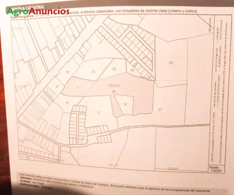 Venta  de Finca rústica y urbano en Toledo