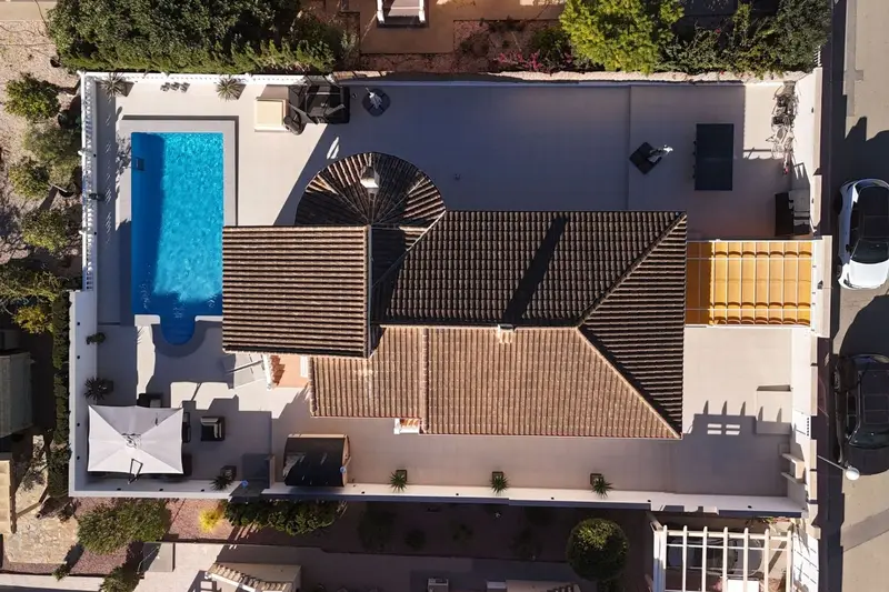 Villa Lujosa en Benijofar 5 Dormitorios Piscina y Sauna