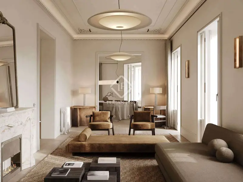 Apartamento de Lujo en Recoletos Madrid Finca Clasica Demolicion