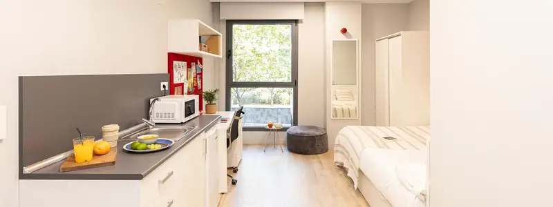 Habitacion Amueblada con Baño Privado 20m2