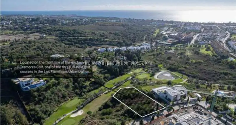 Parcela en Venta Benahavis Primera Linea Golf Tramores Vistas al Mar