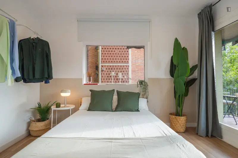 Habitacion Doble con Balcon en Gran Via Barcelona