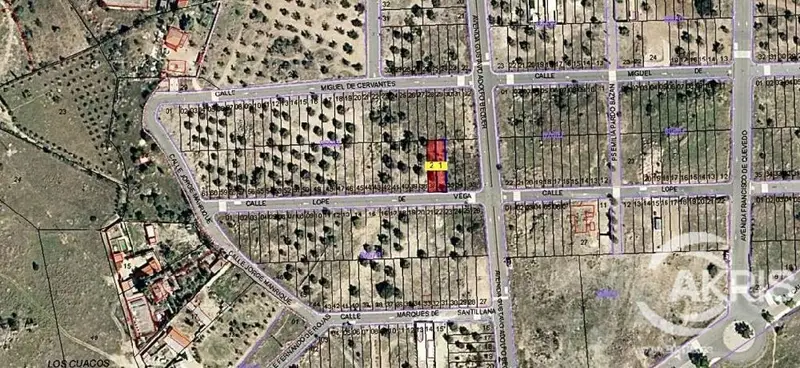 Venta de Suelos en Calle Lope de Vega Argés