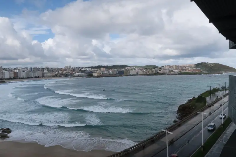Alquiler Duplex Paseo Maritimo A Coruna 50m2 Amueblado