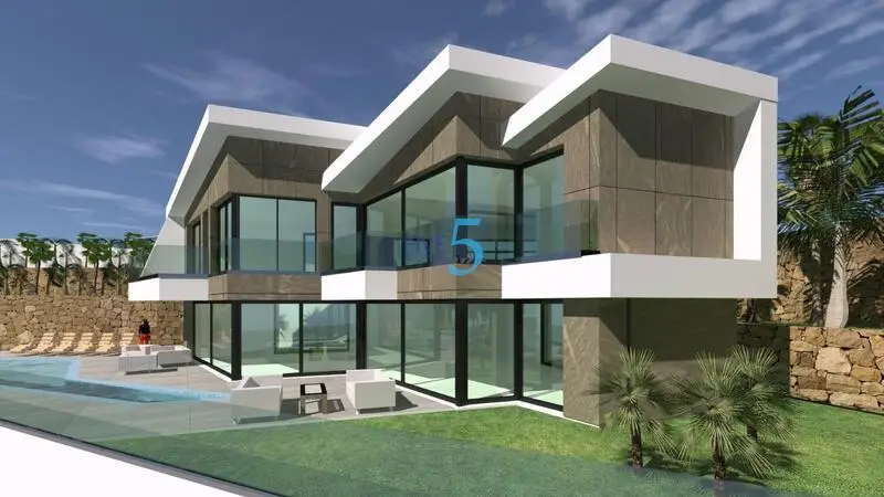 Villa de Lujo en Calpe 4 Dormitorios Nueva Construccion