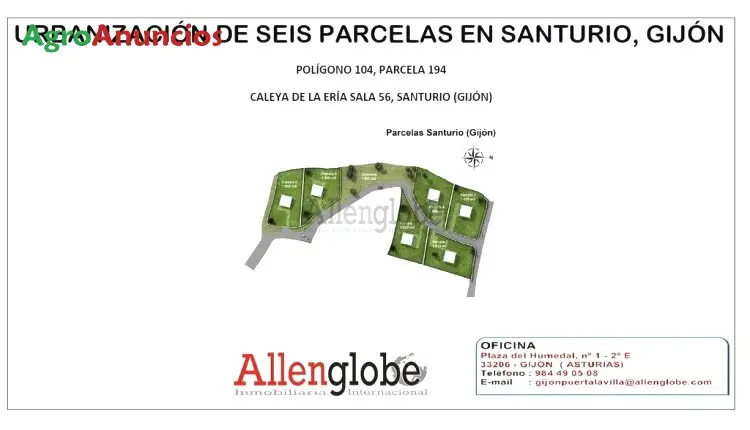 Suelo Urbanizable Gijon 11913m2  Residencial Unifamiliar