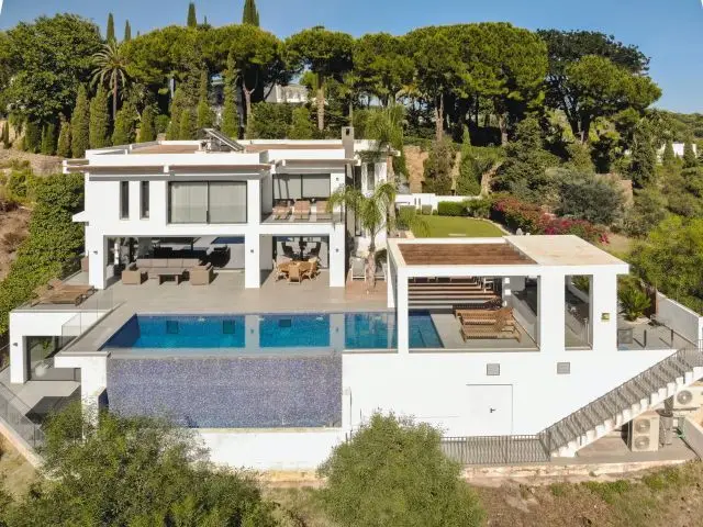 Casa Villa 6 Dormitorios Benahavis Alquiler Piscina Gym Cine